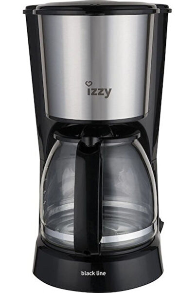 izzy Μπλακ Λάιν HB88024 Καφετιέρα Φίλτρου 800W Ασημί Κωδικός: 222486