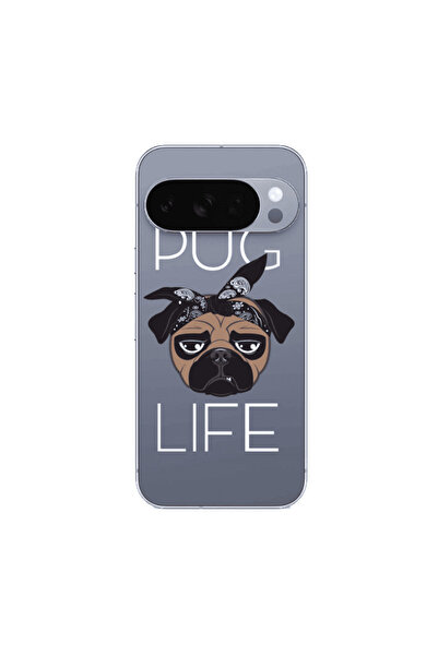 Other Google Pixel 10 Pro Pug Life Transparent Silicone TPU Θήκη