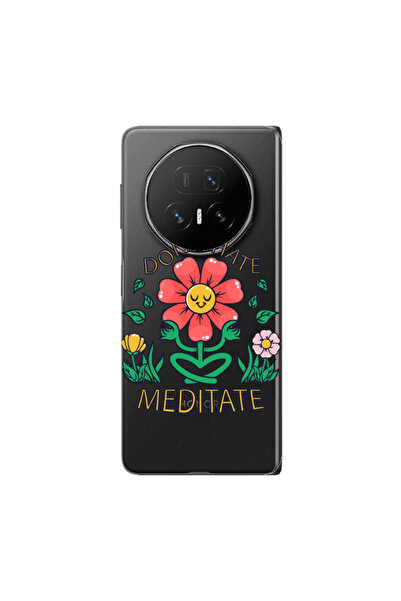 Other Honor Magic V5 Meditate Transparent Silicone TPU Θήκη
