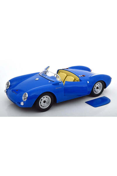 KK Scale Μοντέλο αυτοκινήτου Porsche 550A Spyder 1956 μπλε 1:12 Κλίμακα KK