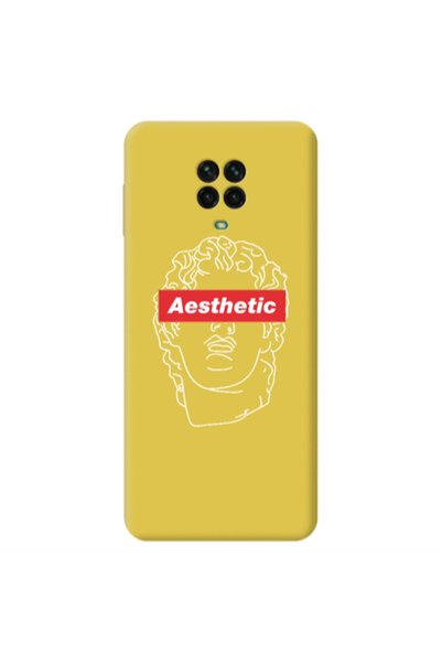 Other Xiaomi Redmi Note 9 Pro Aesthetic Yellow Colored Silicone TPU Θήκη