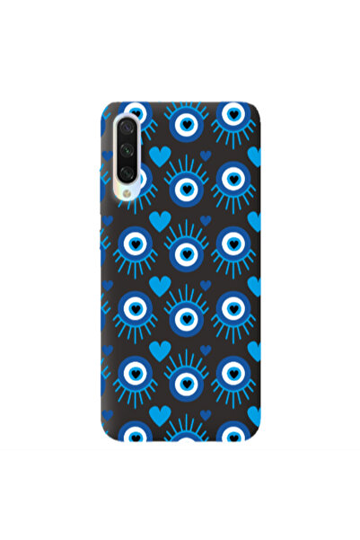 Other Xiaomi Mi 9 Lite Heart Eye Black Colored Silicone TPU Θήκη