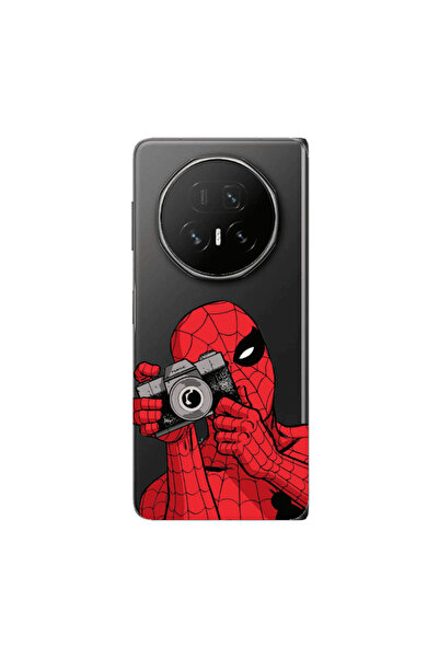 Other Honor Magic V5 Spiderman take picture Transparent Silicone TPU Θήκη