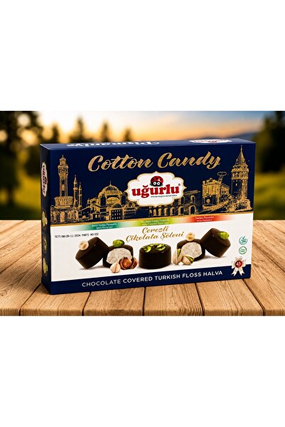 Uğurlu Pismaniye Mix Nuca Invelita in Ciocolata Ugurlu 240 Gr