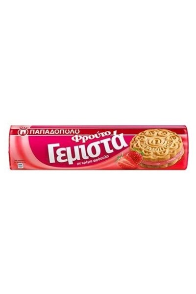 OEM Μπισκότα γεμιστά με φράουλα (02-04066)