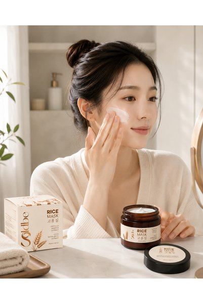 SOLDBE Zero Pore Blackhead Rice Mask / Centella Asiatica Extract, Oryza Stavia Rice Extract, Panthenol 100 ml