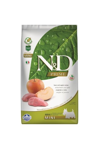 Farmina Hrană uscată pentru câini adulți de talie mică, N&D Prime Adult Mini,...