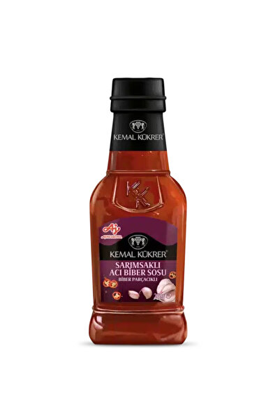 Kemal Kükrer Sos de Ardei Iute cu Usturoi Kemal Kukrer 250 Ml