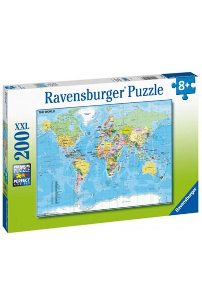 RAVENSBURGER Παζλ 200XXL Παγκόσμιος Χάρτης (12890)