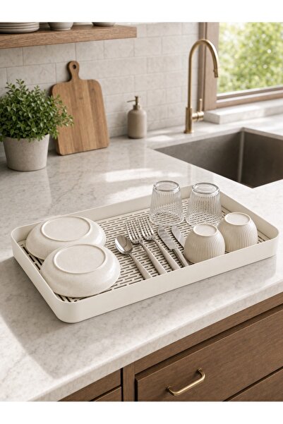 MappleHome AquaDrain Tezgah Üstü Bulaşık Kurutma Aparatı 39x23