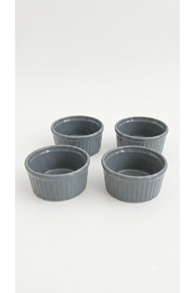 GULHANILE Porselen Moderna 2-Piece Soufflé Bowl Blue