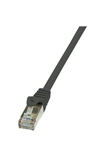 LogiLink Cablu patch Cat.6 F/UTP 5,00m negru, EconLine "CP2073S"
