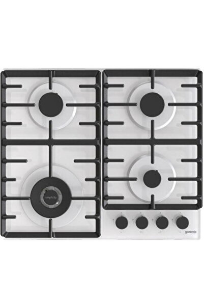 Gorenje GW642SYW, Αέριο, 4 εστίες, Λευκό