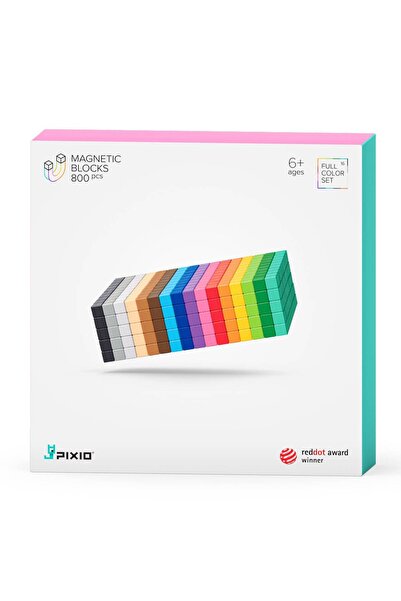 PIXIO Blocuri magnetice de construcție 800 |   Seria de Design