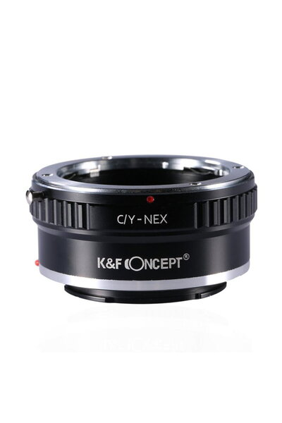 K&F CONCEPT Adaptor montură C/Y-NEX de la Contax Yashica la Sony E-Mount (NEX...