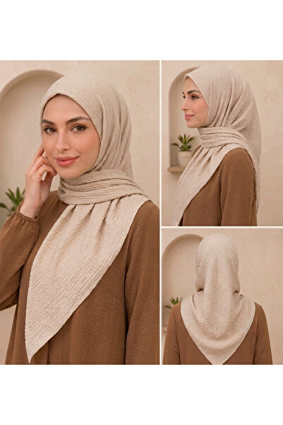 EVİMCOTTON Ayrobin Soft Eşarp – Soft Pamuklu Rahat Eşarp