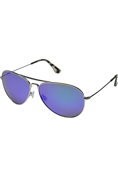 Maui Jim Mavericks Aviator Polarized Sunglasses for Men and Women, Silver and...