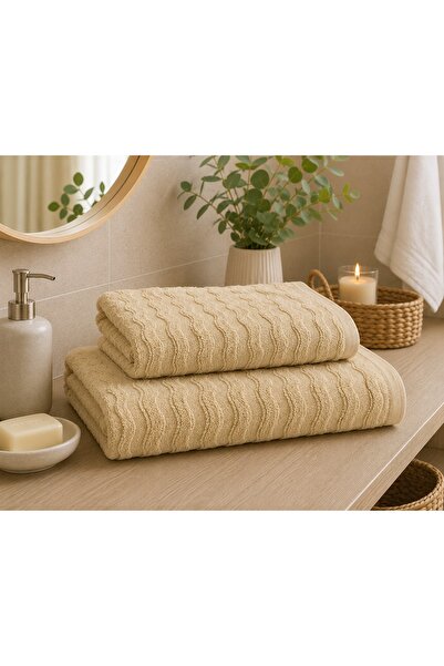 RMR textile Σετ πετσετών κορυφής και βάσης x5 wave