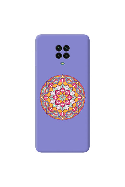 Other Xiaomi Redmi Note 9 Pro Mandala D103 Purple Colored Silicone TPU Θήκη