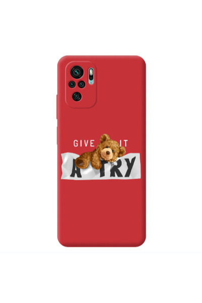 Other Xiaomi Redmi Note 10S Give me Red Colored Silicone TPU Θήκη