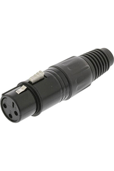 Nedis Βύσμα XLR θηλυκό Μαύρο (COTP15902BK)