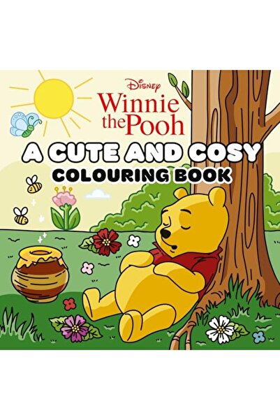 Bonnier Books Disney Winnie The Pooh A Cute And Cosy Colouring Book