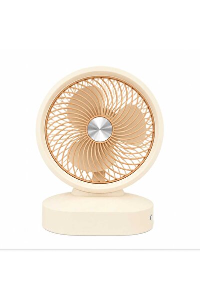 DIGERUI Şarjlı Mini Masaüstü Fan YK Design ZB120 3 Kademeli Taşınabilir Hava ...