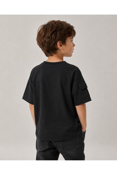 My Baby's World Boys' Camp T-Shirt with Pockets