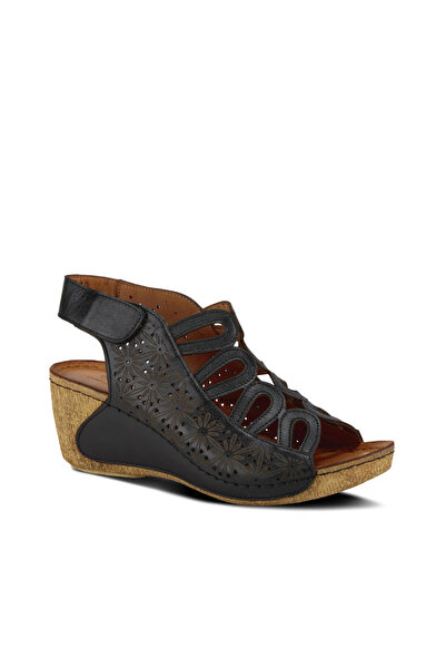 İNZE AYAKKABI Genuine Leather Sandals Model Name: Flava