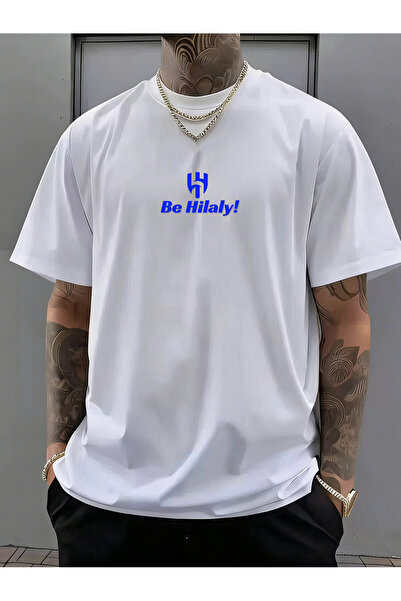 SAUDI Men and Women's 100% Cotton T-Shirt - Oversized Crew Neck Short Sleeve ...