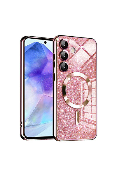 Techsuit Θήκη για Samsung Galaxy A55 5G, Πολυτελής με Γκλίτερ, MagSafe, αντικ...