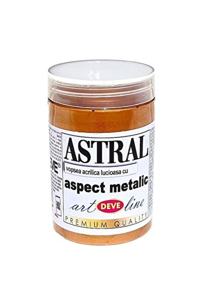 Deve Vopsea decorativă metalizată ASTRAL, DEVE, LUXOR 200ml, Bronz, pentru el...