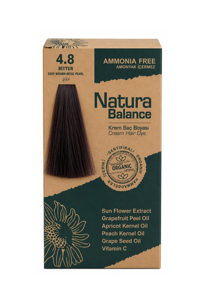 NATURABALANCE Natura Balance Bitter 4.8 Krem Saç Boyası
