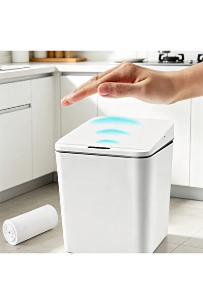 YuTai 9L Infrared Sensor Smart Trash Can, Home Use, Contactless Automatic Ope...