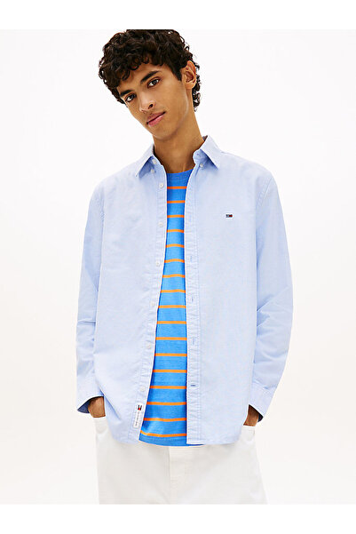 Tommy Hilfiger Erkek TJM Regular Fit Oxford Gömlek