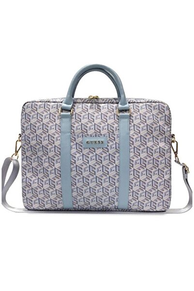 Guess Geantă pentru laptop GCube Stripes 16 " Albastru
