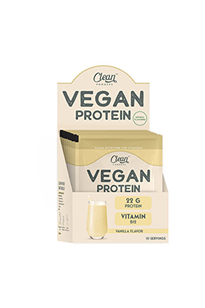 Clean Powders Vegan Protein 30 Gr 10 Saşe - VANİLYA