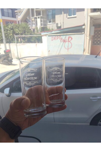 RAKI KADEHCİM Kişiye Özel Lazer Baski Kadehlerimiz