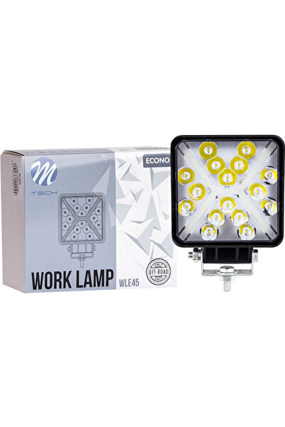 M-TECH Squareς Αδιάβροχοι Προβολείς Αυτοκινήτου LED 12 - 30V 46W 4.7cm 1 τεμά...