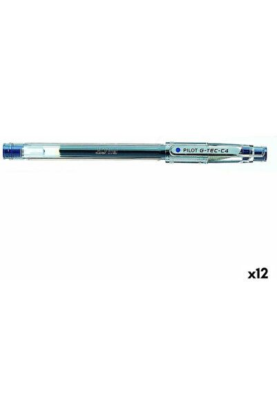 Pilot G-tec C4 Στυλό Τζελ 0.4mm Μπλε με Μπλε Μελάνι 12 τεμάχια Κωδικός: S8431039