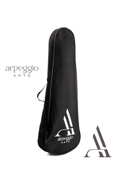 arpeggio ARTE Kofer za ukulele – CRNI, pogodan za sopran i koncertne modele u...