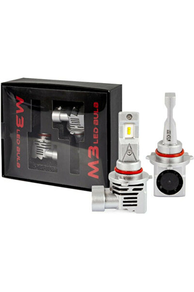 M-TECH Λάμπες Αυτοκινήτου HB3 LED 6500K Ψυχρό Λευκό 9-32V 50W 2 τεμάχια