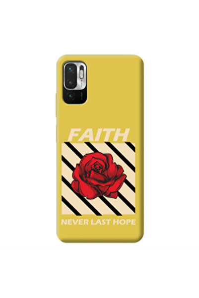 Other Xiaomi Redmi Note 10 Pro 5G Faith Never Last Hope Yellow Colored Silico...