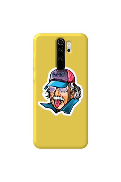 Other Xiaomi Redmi Note 8 Pro Einstein Yellow Colored Silicone TPU Θήκη
