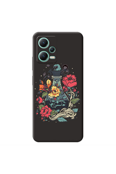 Other Xiaomi Redmi Note 12 Pro 5G Magic vase Black Colored Silicone TPU Θήκη