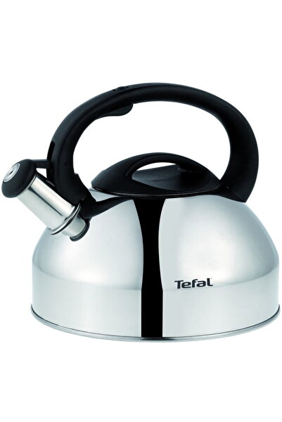 TEFAL Fierbător manual cu fluier C7922024, 3 litri, mâner ergonomic, oțel ino...