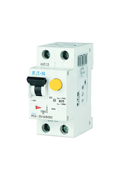 OEM Eaton xPole RCBO 1P+N 25A 6kA/30mA, curve B, residual current circuit bre...