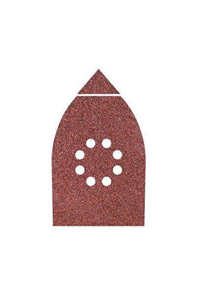 OEM Foi abrazive triunghi Wolfcraft 107x142 mm, granulație 80, pachet 6 bucăți