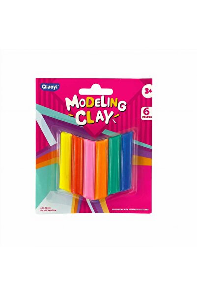 CASA JOY Plastilină colorată 6 culori, pentru copii