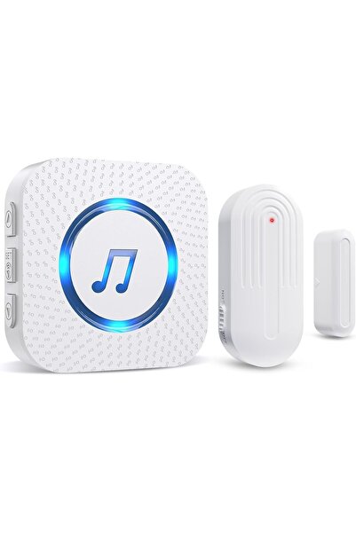 CallToU Door Sensor, Wireless Door and Window Alarm, Door and Window Entry Al...